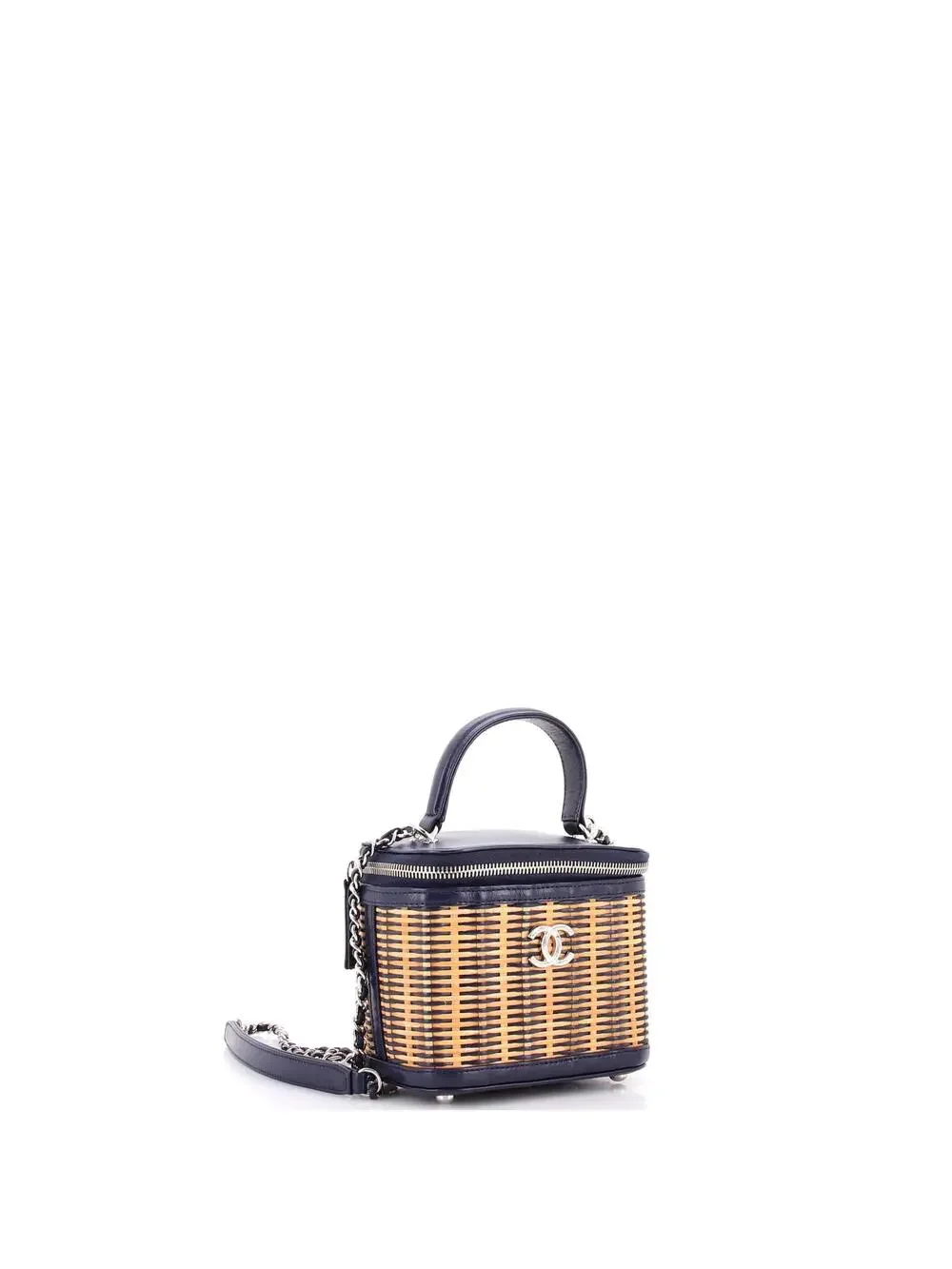 Chanel Take Away Vanity Case Rattan And #292053C43B